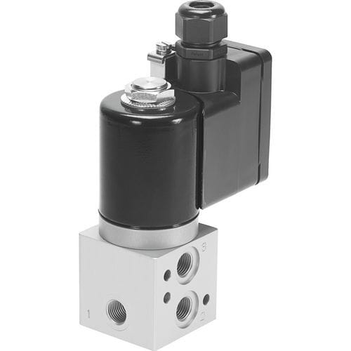 Distributore pneumatico azionato tramite solenoide - VOFD series - FESTO - a valvola / a comando assistito / a 3/2 vie