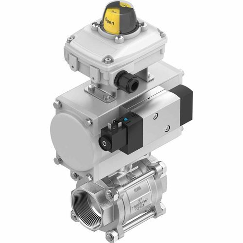Unità di azionamento per valvola a sfera pneumatico - KVZB     - FESTO - a quarto di giro / 90° / a effetto semplice