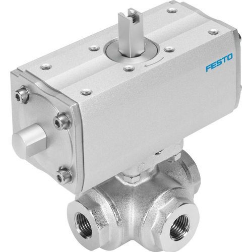 Unità di azionamento per valvola a sfera pneumatico - VZBA series - FESTO - elettrico / a quarto di giro / 90°