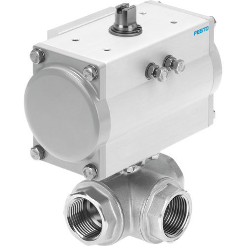 Unità di azionamento per valvola a sfera pneumatico - VZBM    - FESTO - elettrico / a quarto di giro / 90°