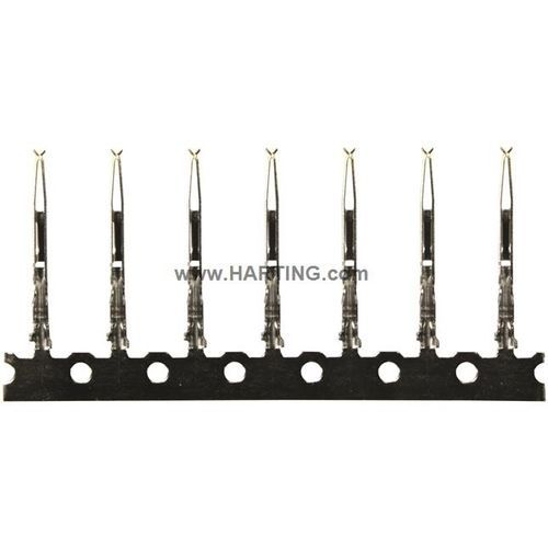 Contatto elettrico crimpabile - har-bus® 64 - HARTING - sbalzato / in metallo / in filo metallico