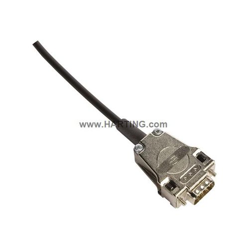 Cappuccio connettore Sub-D - 09 67 009 0320 - HARTING - UL / in metallo