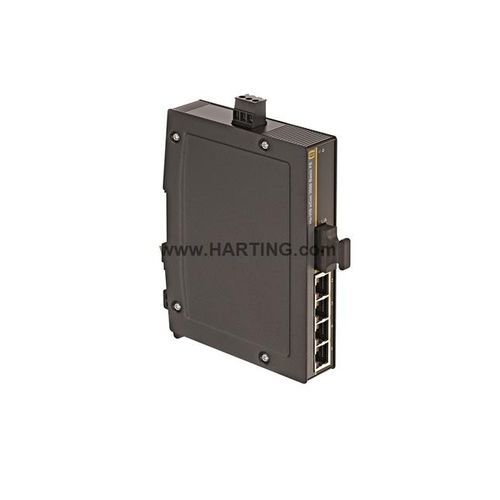 Convertitore DC/DC su guida DIN - Ha-VIS eCon 3000 - HARTING - industriale / Ethernet