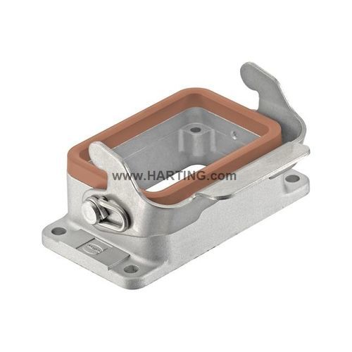 Cappuccio connettore elettrico - Han® High Temp - HARTING - IP65 / IEC / in metallo