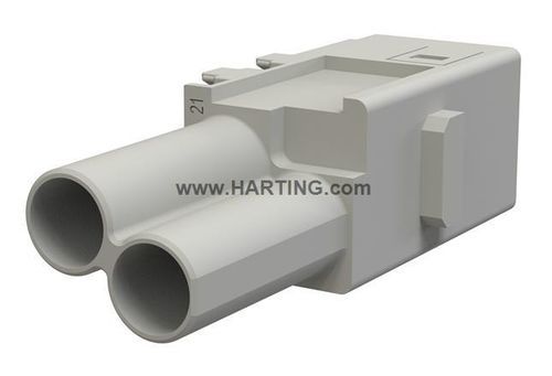 Modulo di connessione di dati - Han-Mod_M_CC_2_F_C.2_PIT - HARTING - di alimentazione elettrica / cavo a cavo / femmina