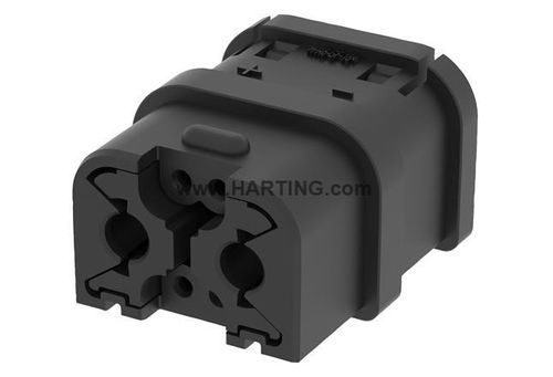 Connettore combinato - Han MPC30_B_BS_2/4_F - HARTING - di dati / di alimentazione elettrica / rettangolare