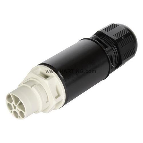 Cappuccio connettore elettrico - S15_CC_STR_DC_CRT_M_6P_6-13 - HARTING - IP67 / IP65 / a tenuta stagna
