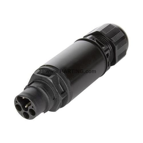 Connettore di dati - S15_PFT_STR-FM_AC_M_CRT_w/o-contacts - HARTING - di alimentazione elettrica / circolare / crimpabile