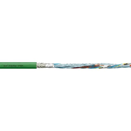 Cavo elettrico di dati - CF884 - igus® - antifiamma / resistente all'olio / resistente alle fiamme