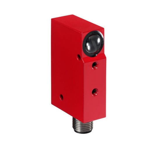 Sensore fotoelettrico retroriflettente polarizzato - IPRK 18/4 DL.41 - Leuze electronic GmbH + Co. KG - rettangolare / LED / digitale