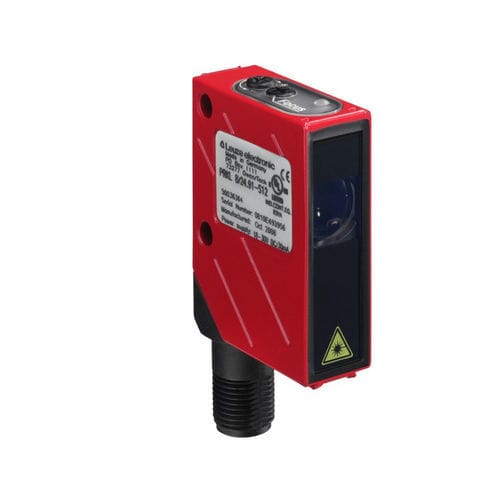 Sensore fotoelettrico retroriflettente polarizzato - PRKL 8/24.91-S12 - Leuze electronic GmbH + Co. KG - rettangolare / laser / digitale