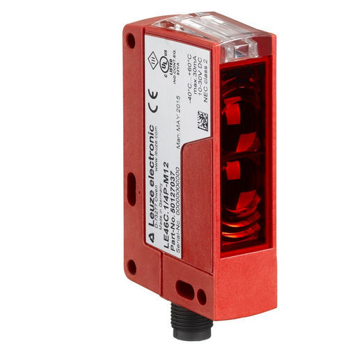 Sensore fotoelettrico sensore a riflessione diretta - HT46CI/4P-M12  - Leuze electronic GmbH + Co. KG - rettangolare / LED / digitale