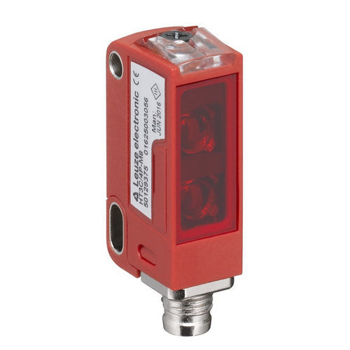 Sensore fotoelettrico con soppressione di sfondo - HT3CL1/4P-M8 - Leuze electronic GmbH + Co. KG - sensore a riflessione diretta / rettangolare / laser