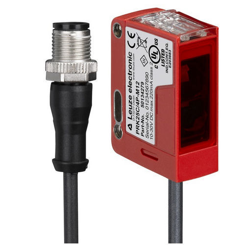 Sensore fotoelettrico retroriflettente polarizzato - PRK25C/4P-200-M12 - Leuze electronic GmbH + Co. KG - rettangolare / LED / digitale