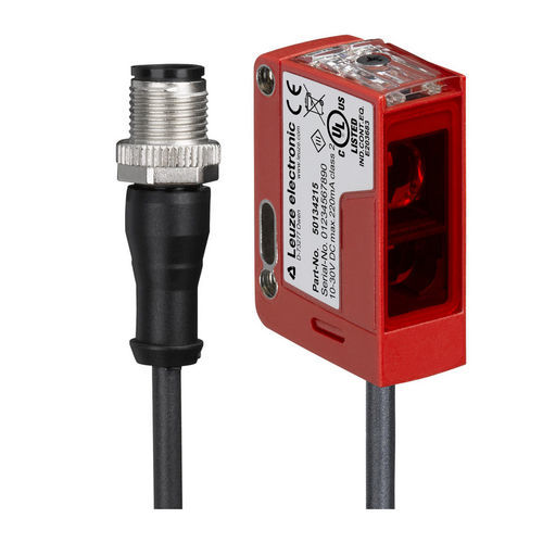 Sensore fotoelettrico retroriflettente polarizzato - PRK25CL1.1/4X-200-M12  - Leuze electronic GmbH + Co. KG - rettangolare / laser / digitale