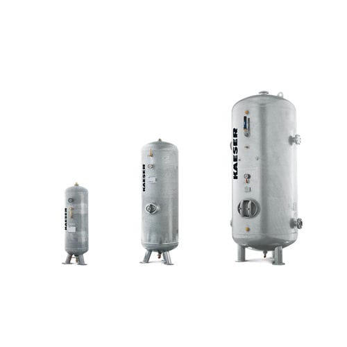 Serbatoio di stoccaggio - KAESER Kompressoren - per aria compressa / per manometro / in metallo