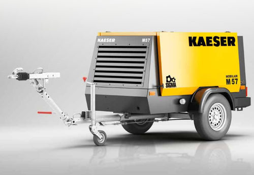 Compressore a vite - M57 - KAESER Kompressoren - d'aria / con motore diesel / mobile