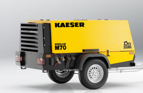 Compressore a vite - M 70 - KAESER Kompressoren - d'aria / con motore diesel / mobile