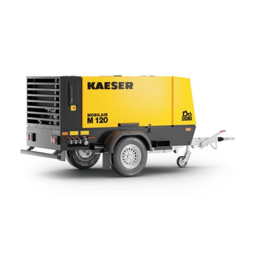 Compressore a vite - M120 - KAESER Kompressoren - d'aria / con motore diesel / mobile