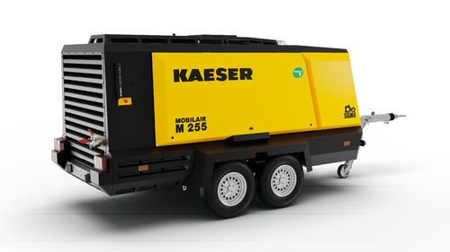 Compressore a vite - M255 - KAESER Kompressoren - d'aria / con motore diesel / mobile