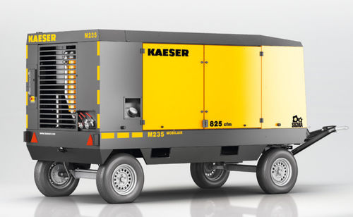Compressore a vite - M2 series - KAESER Kompressoren - d'aria / con motore diesel / mobile
