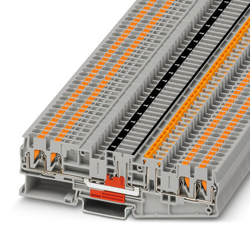 Morsetto componibile a presa - PT 2,5-QUATTRO-MT-CLT - PHOENIX CONTACT GmbH & Co. KG - push-in / grigio
