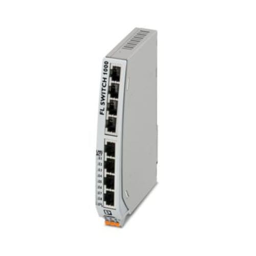 Switch Ethernet non gestibile - FL SWITCH 1008NT - PHOENIX CONTACT GmbH & Co. KG - 8 porte / su guida DIN / RJ45