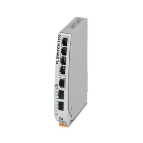 Switch Ethernet non gestibile - FL SWITCH 1005NT-2SFX - PHOENIX CONTACT GmbH & Co. KG - 7 porte / su guida DIN / RJ45