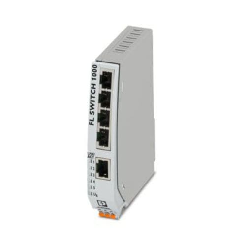Switch Ethernet non gestibile - FL SWITCH 1105NT - PHOENIX CONTACT GmbH & Co. KG - 8 porte / su guida DIN / RJ45