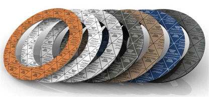 Guarnizione piatta - HiMod® FlatSeal™ serires - Trelleborg Sealing Solutions - in gomma / con flangia