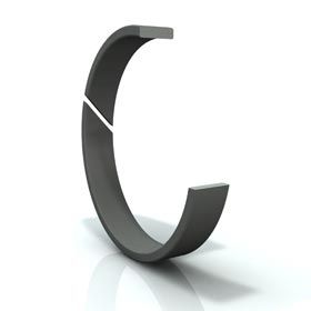 Anello di guida di asta - Turcite® Slydring® - Trelleborg Sealing Solutions - per pistone