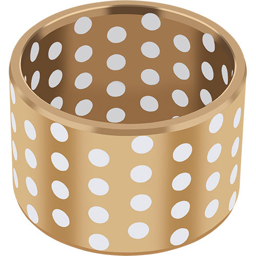Cuscinetto liscio cilindrico - GGB-DB&reg; - GGB - in bronzo / in bronzo massiccio / senza manutenzione