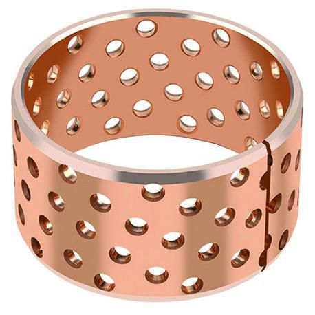 Cuscinetto liscio in bronzo massiccio - LD® - GGB - cilindrico / resistente all'usura / ad alta prestazione