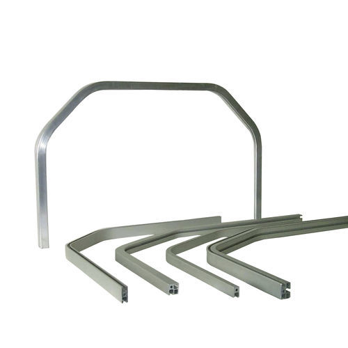 Profilo in alluminio - 1715 - BETT SISTEMI - con scanalature / per porta