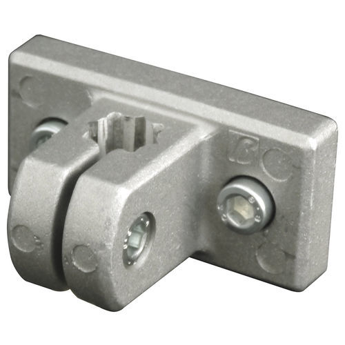 Connettore per tubi rotondo - 4860 - BETT SISTEMI - quadrato / in alluminio / in acciaio