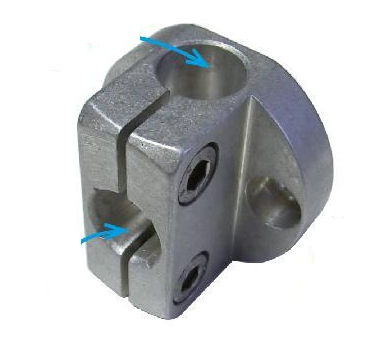 Connettore per tubi rotondo - ROHRVERBINDER D.12 - BETT SISTEMI