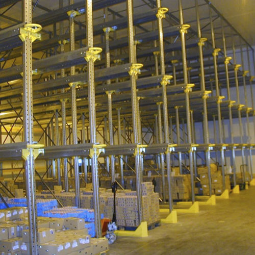 Scaffalatura ad accumulo - TraviDrive® - CORNIX - compatta / su misura / per carichi pesanti