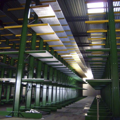 Scaffalatura cantilever - TraviCant® - CORNIX - compatta / su misura / per carichi pesanti