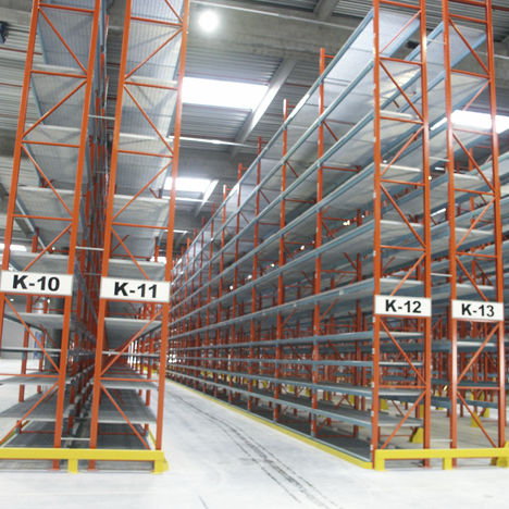 Scaffalatura con ripiani - C-Rack® - CORNIX - compatta / su misura / per carichi pesanti