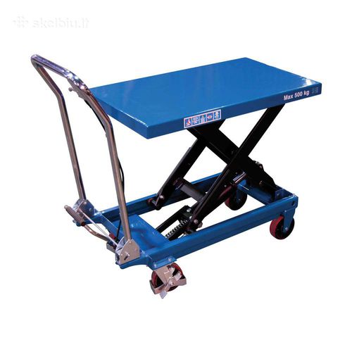 Tavola elevatrice a forbice - TX series - HYMO - a pedale / mobile / avvolgibile
