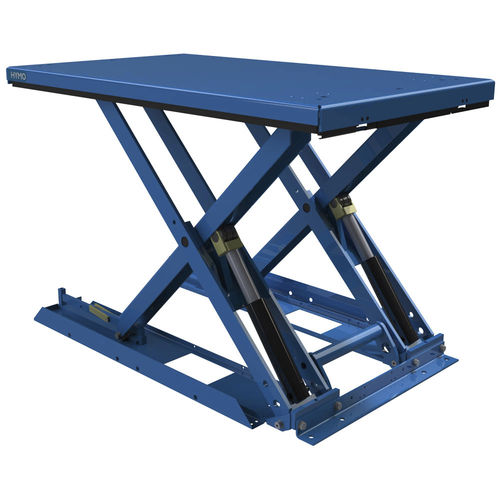 Tavola elevatrice a doppio pantografo in tandem - MXT series - HYMO - elettrica / stazionaria / extrapiatta
