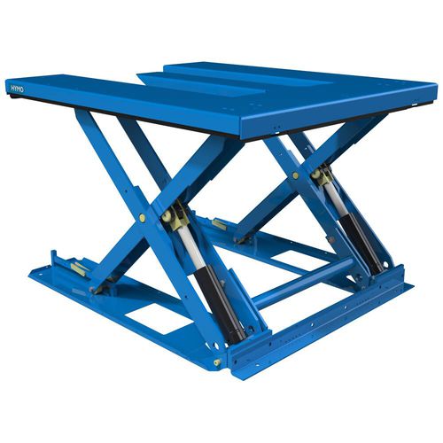 Tavola elevatrice a forbice - MXE series - HYMO - elettrica / stazionaria / con vassoio a E