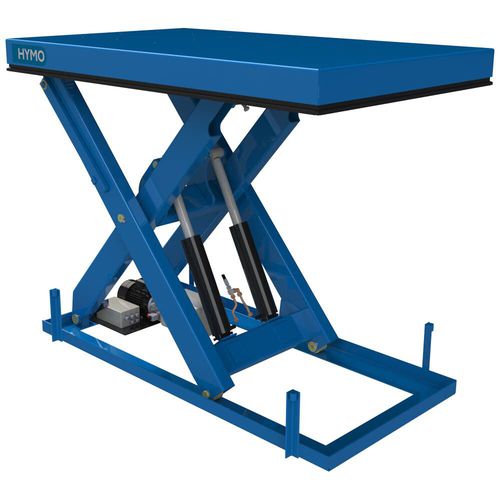 Tavola elevatrice a forbice - DX series - HYMO - idraulica / stazionaria / per carichi pesanti