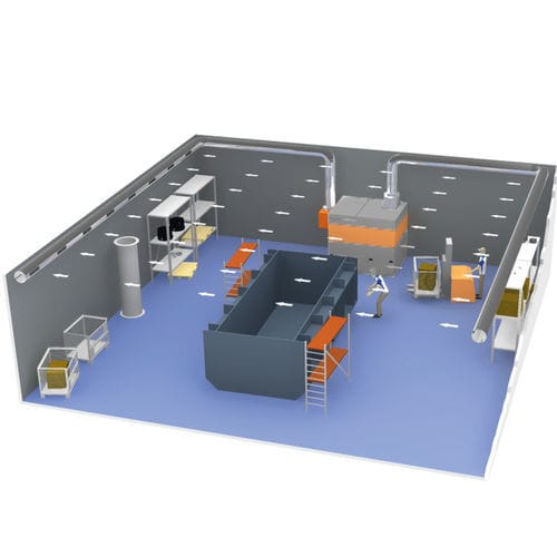 Sistema di ventilazione per locale di saldatura - 99 870 200 - KEMPER