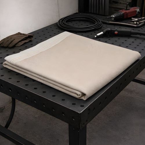 Coperta di protezione per saldatura in silice - 70160100 - KEMPER - in tessuto