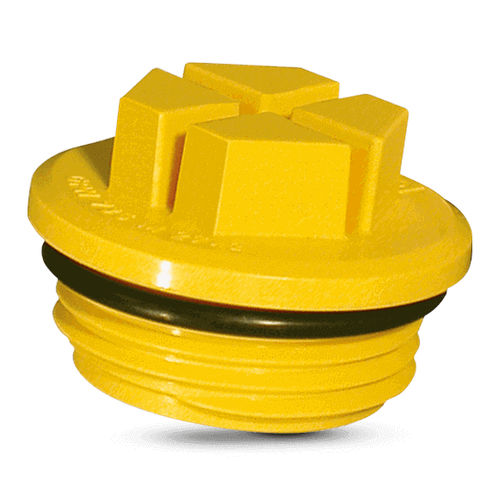 Tappo rotondo - GPN 738 series - Pöppelmann - filettato / nylon 6 / di protezione
