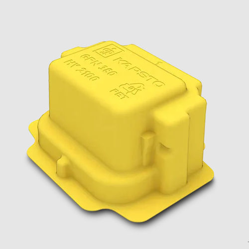 Cappuccio filettato - GPN 380 Form D - Pöppelmann - rettangolare / in plastica