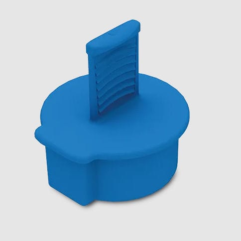 Tappo rotondo - GPN 387 Form C - Pöppelmann - a pressione / in plastica / di bloccaggio