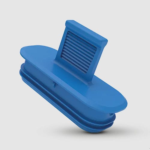 Tappo ad alette - GPN 360 Type A - Pöppelmann - ovale / maschio / in polietilene