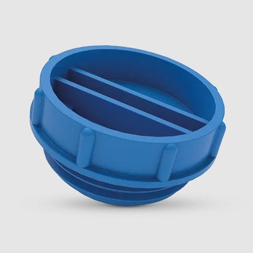 Tappo rotondo - GPN 703 series - Pöppelmann - filettato / in polietilene a bassa densità LDPE / di protezione